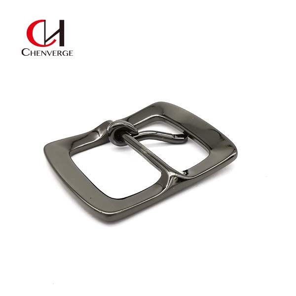 Anticorrosive 43.5g Square Silver Belt Buckle , Wear Resistant Nickel Belt Buckle