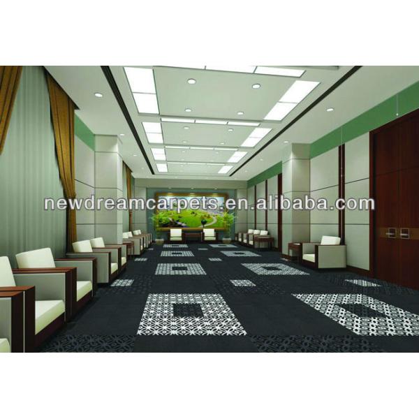 PP/Nylon Office Carpet Tile 50x50 Loop Pile Modular Carpet US 2.5-20 / Square Meter