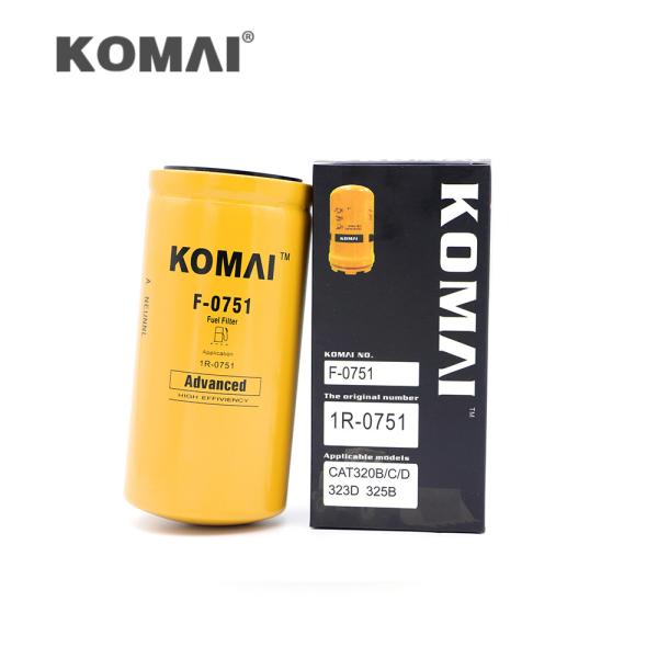 filtro de combustível do motor diesel de 1R-0759 364-5287 para a máquina escavadora Fuel Filter