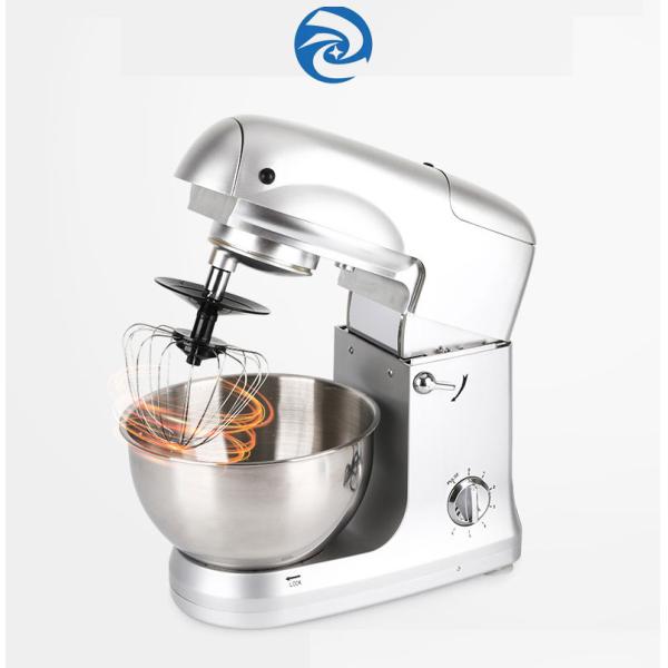 Silver 1000W Stand Mixers 5 Quart Stainless Steel 5 Liter