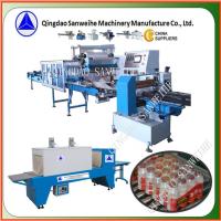empaquetado automático del encogimiento del lacre completo de la empaquetadora del producto de las botellas del múltiplo 1.5KW