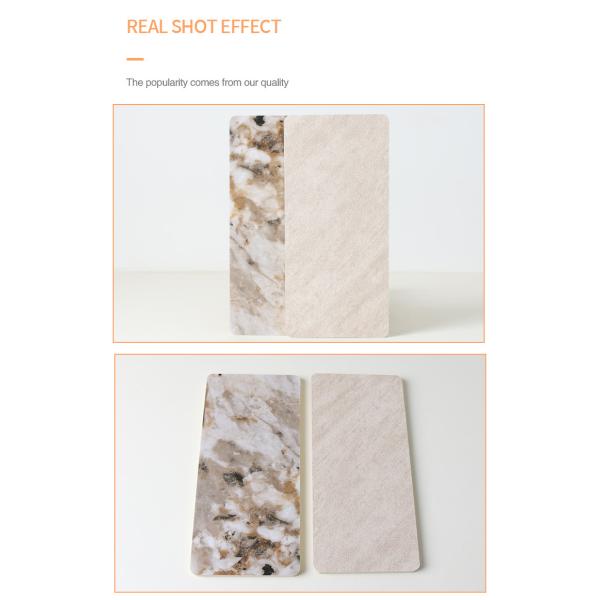 Огнеупорное мраморное внутреннее декоративное статическое панели стены анти-