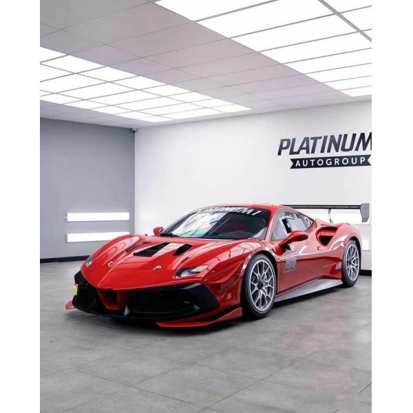 Ferrari 488 Body Kit 488 EVO Style Front Bumper Chin Lip Spoiler