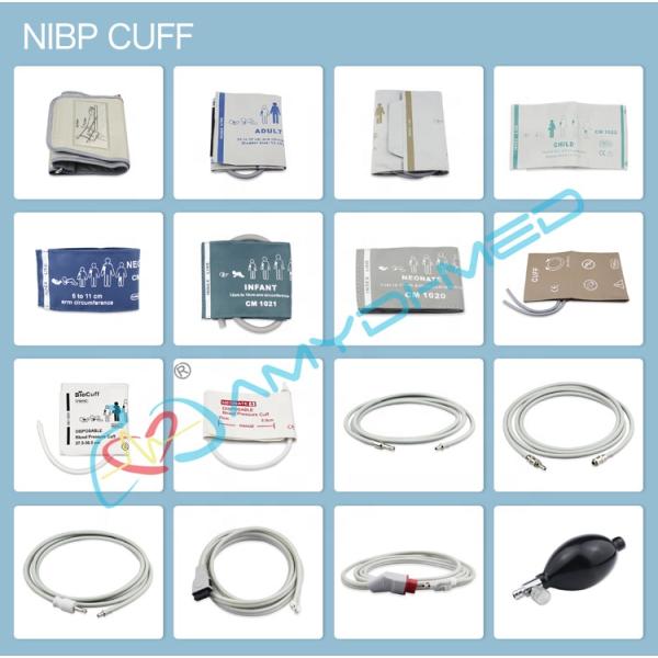 Air Bladder Adult NIBP Cuff Neonate Blood Pressure Cuff Tpu Hose Neonate Blood Pressure Cuff