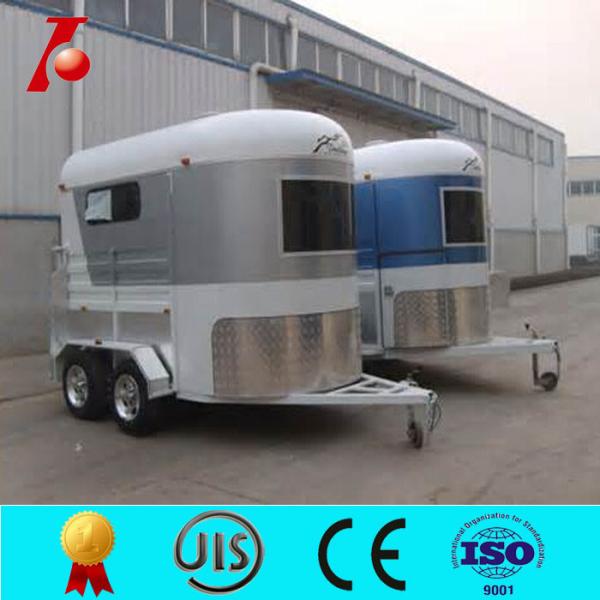 Australian standard horse box trailer sale,2 horse horse float,horse carriage trailer