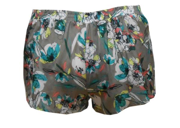 Athletic Workout Ladies Casual Pants Elegant Short Pants Printing House Quick Dry
