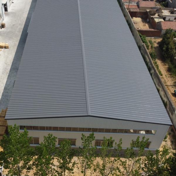 Pre Engineered Design Modern Steel Structure Building Workshop Construction