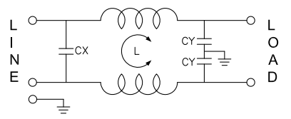 фильтр линии электропередач фильтра одиночной фазы 220V 15amps YB-E пассивный для электротехнического оборудования