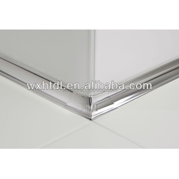 Stainless Steel Tile Trim Corner for Ceramic Tile Edge Protection and Decorative Framing with Easy Installation