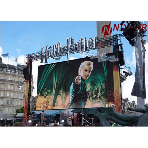 High Resolution P4 Outdoor Rental LED Display With Light Weight Die Cast Aluminum Cabinet