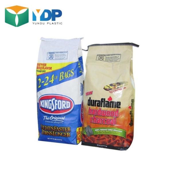 Moisture Proof 700mm Width 50 Kg Packing Bag With 1 Side 4 Color 14x14 Weave