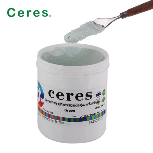 Фотохромные чернила на основе зеленой воды