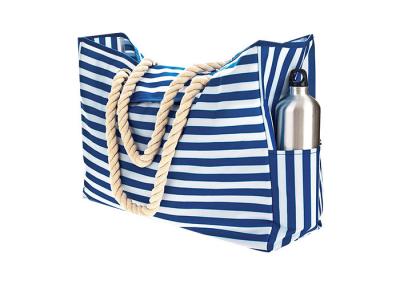 Blue Sky Oxford Waterproof Beach Bags 12A Polyester Canvas Tote Bags