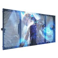 Pantalla de publicidad de pared de vídeo LED fija de alto brillo P3.91 P7.8 Pantalla de pantalla de malla LED transparente para tiendas