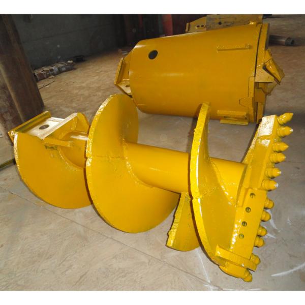 Taladro de acero con los dientes de la bala, taladro de la perforación de roca de carbono de la roca