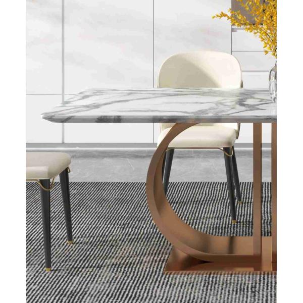 SUS 12 Foot Light Luxury Modern Dining Tables Dining Room Furniture
