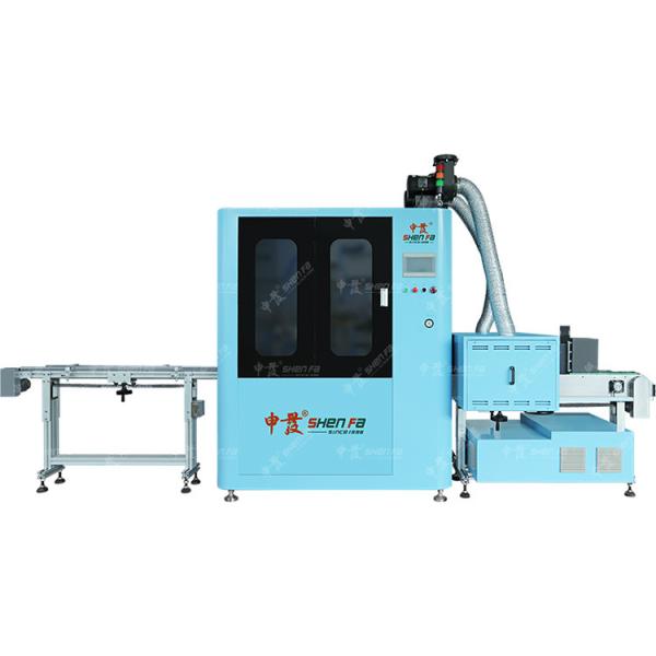 Irregular Shape Servo Silk Screen Printing Machine 60HZ 7KW