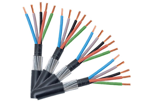 1000V Copper or Aluminum Conductor Armoured Electrical Cable Up to Five Cores