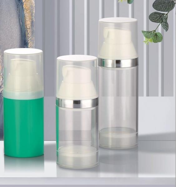 30ml/50ml All Plastic Airless Bottle Screen Printing Various Sizes