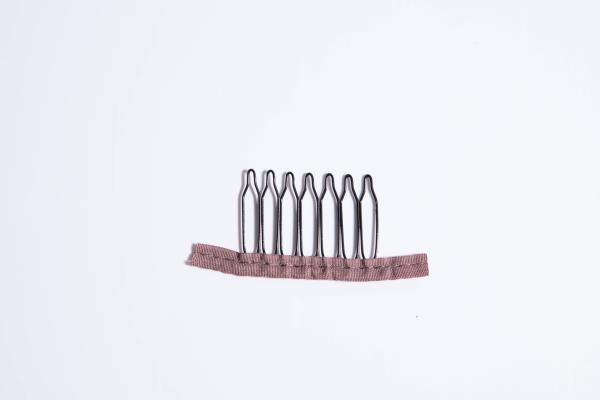Toupee Diy Wig Tools 7 Teeth Stainless Steel Wig Cap Combs