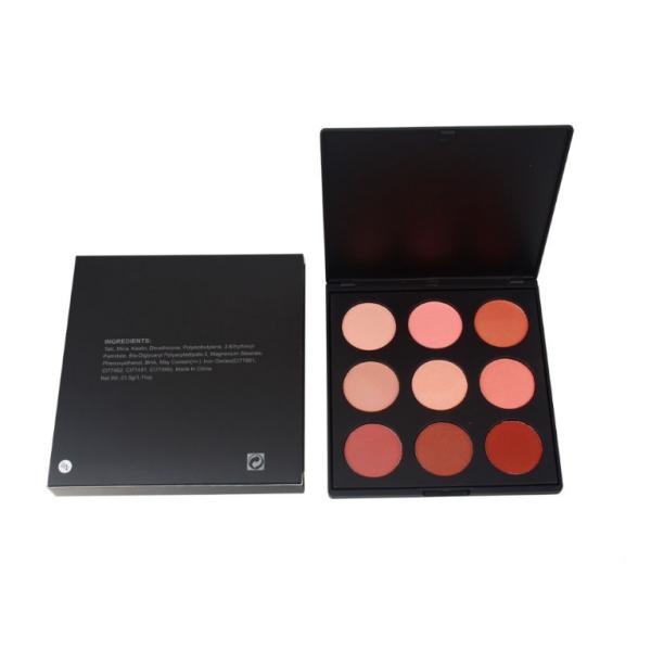 Профессиональный макияж стороны краснеет цвет для справедливой кожи, естественный смотреть краснеет набор макияжа