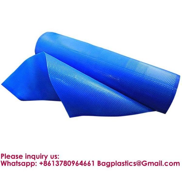 Bubble Foam Automatic Swimming Pool Solar Cover Bubble Swimming Pool Cover UV-Resistant Anti-Dust Solar Pool Cover For Seimming Pools Pool Blanket Above Ground Swimming Pool Solar Thermal Covers