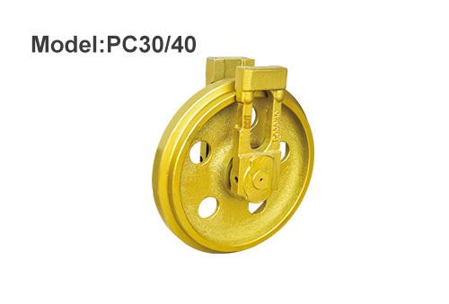 Commatsu PC30/40 Excavator Front Idler Assy 30/40-Ton OEM remplacement