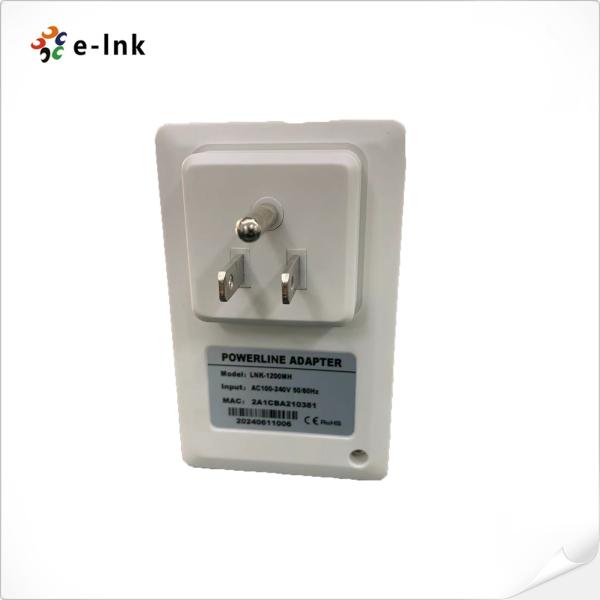 Adaptador de línea de alimentación de 1200 Mbps - HomePlug AV2 Cobertura de toda la casa