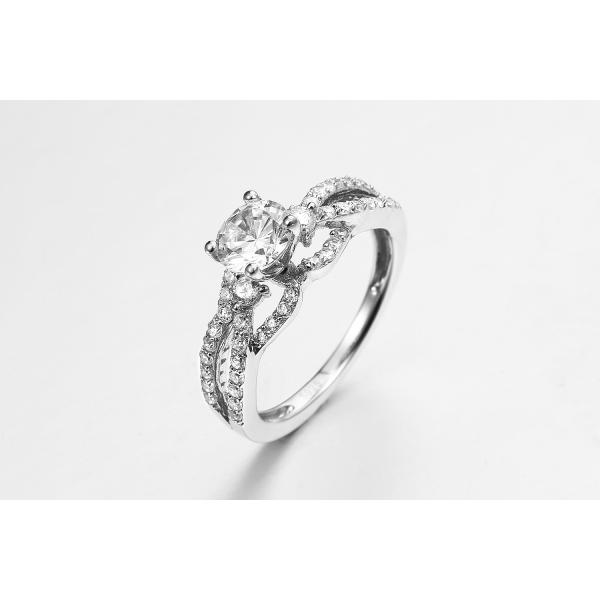 925 Sterling Silver CZ Cubic Zircon Rings Wedding Rings For Women