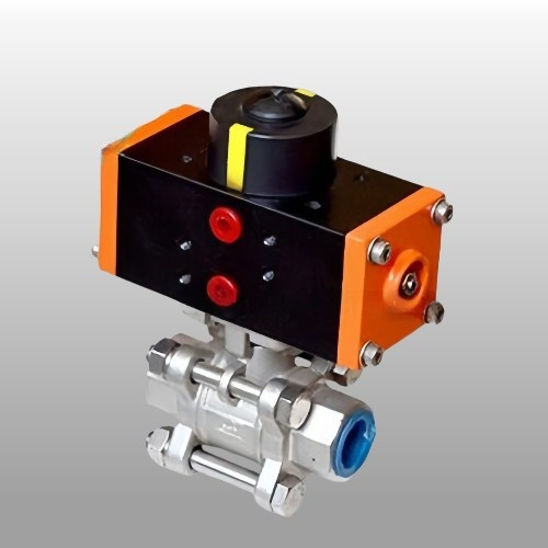 Customized Pneumatic Ball Valve Industrial Rack And Pinion Valve