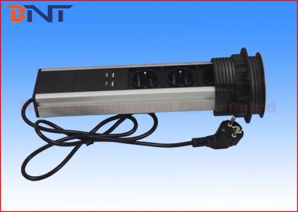 Kitchen Worktop Pop Up Counter Outlet , Exquisite Pop Up Worktop Socket