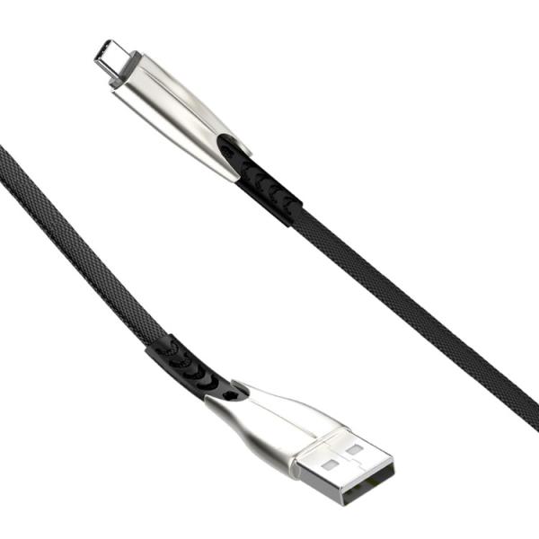 Fast Charge Data Cable USB 2.0 Type C Cable Zinc Alloy And Denim Body USB C Cable