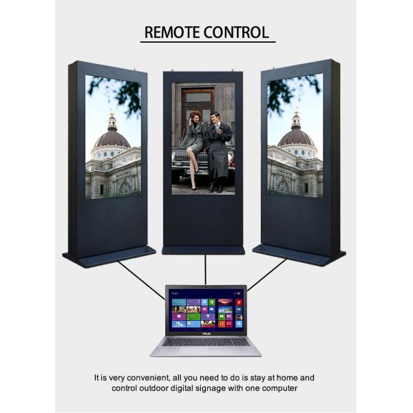 Взрывозащищенный стеклянный профессиональный на открытом воздухе игрок рекламы Signage цифров тотема Signage цифров