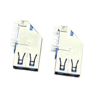 Pin5 STD USB 3.0 Connecteur Socket Type A Femelle 90 Degrés oDM