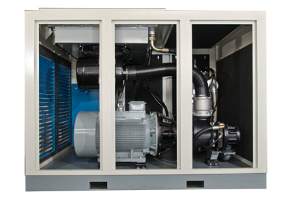 Вынуждающая система соединения компрессора воздуха винта ISO 160kw сразу управляемая