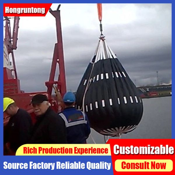 Crane Testing Water Bags UV Resistant PVC Tarpaulin Puncture Resistant Abrasion Resistant