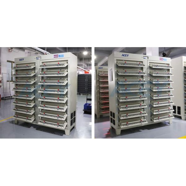 5V 3A 512 Channels Energy-feedback Lithium Ion Cell Grading Machine For 18650 21700 26650 32700