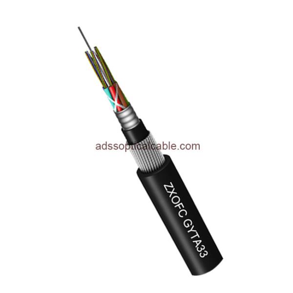 Stranding Aerial Underwater Fiber Optic Cable 72 Core Singlemode G657A