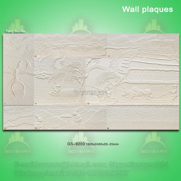Cheap pu wall paneling for interior living room decoration