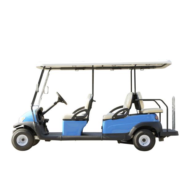 Cor Opcional Carro de caça de golfe movido a bateria para campo de golfe e hotel com controlador de sistema de CA Curtis