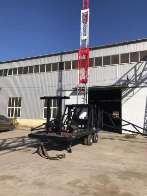 As pilhas nas rodas acobardam a torre, torres rápidas Q345 do desenvolvimento
