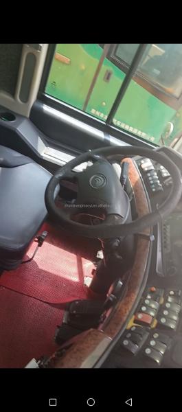 Autobuses diesel HAIGE de 55 lugares com transmissão manual e 3 normas de emissões
