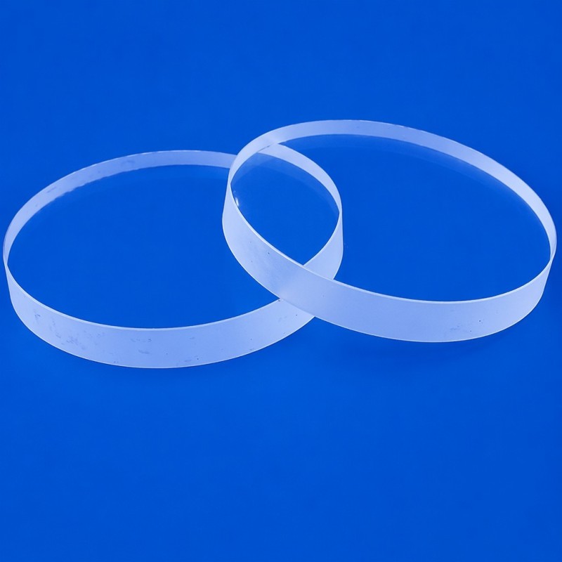 High Purity 99.99% High Temperature Resistant Corrosion Resistant Quartz Glass Round Plate