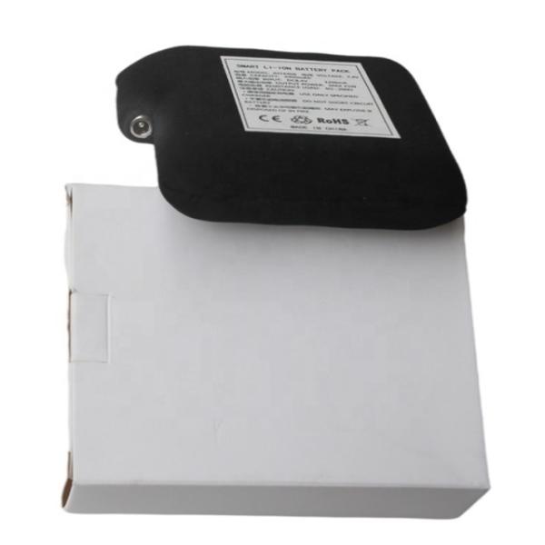 Black Cloth Wrapped Battery 7.4V 4400mAh 5200mAh 6400mAh 7000mAh Batteries For Heated Vest
