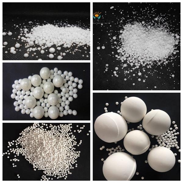 92% de cerámica de bolas de alumina con altas temperaturas