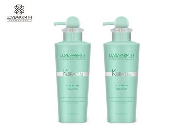 Champô profundo do reparo do tratamento da queratina do cuidado do salão de beleza para a cor danificada do OEM do cabelo