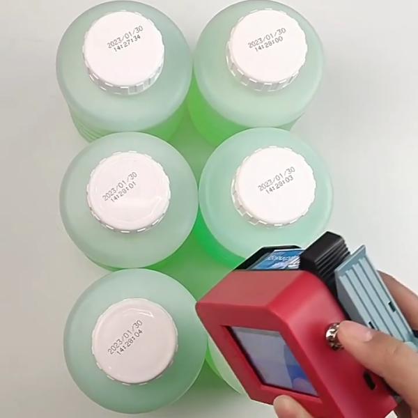 Carton Bag Mini Inkjet Batch Coding Machine with 600DPI Printing and Portable Design