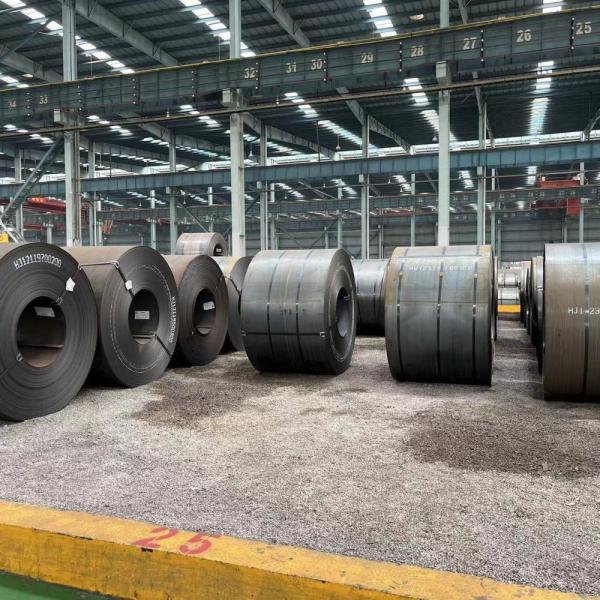 Container Plate Standard JIG GB ASTM Q195 Q235 S355JR Hot Rolled Coils HRC Carbon Steel Coils A36 Black Carbon Steel Coil