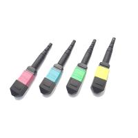 El SM milímetro OM3 OM4 MTP MPO remienda los conectores de la fibra óptica del IEC 60874-7 Mpo del cordón