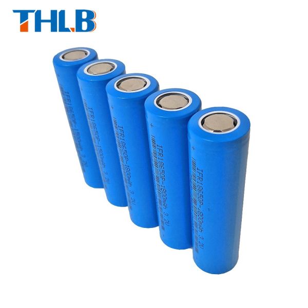 IFR18650 Cylindrical Lithium Battery 1800mAh 3.2V LiFePO4 2000 Cycles